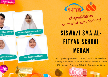 Empat Siswa SMA Al Fityan Medan lolos KSN Provinsi