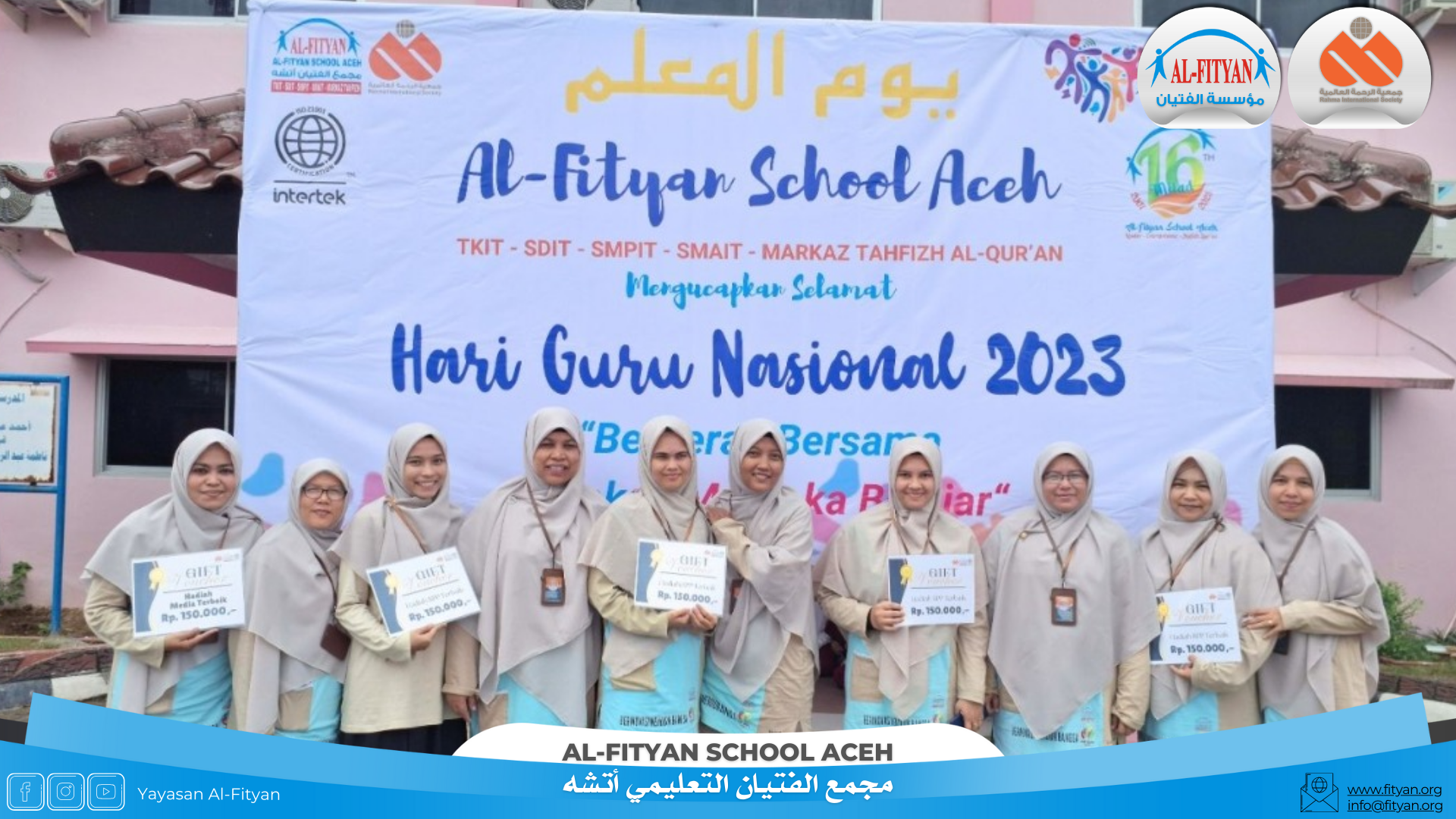 Peringatan Hari Guru Nasional Al-Fityan School Aceh