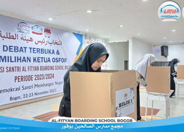 Pemilihan Ketua OSFOR 2023-2024 Al-Fityan Boarding School Bogor