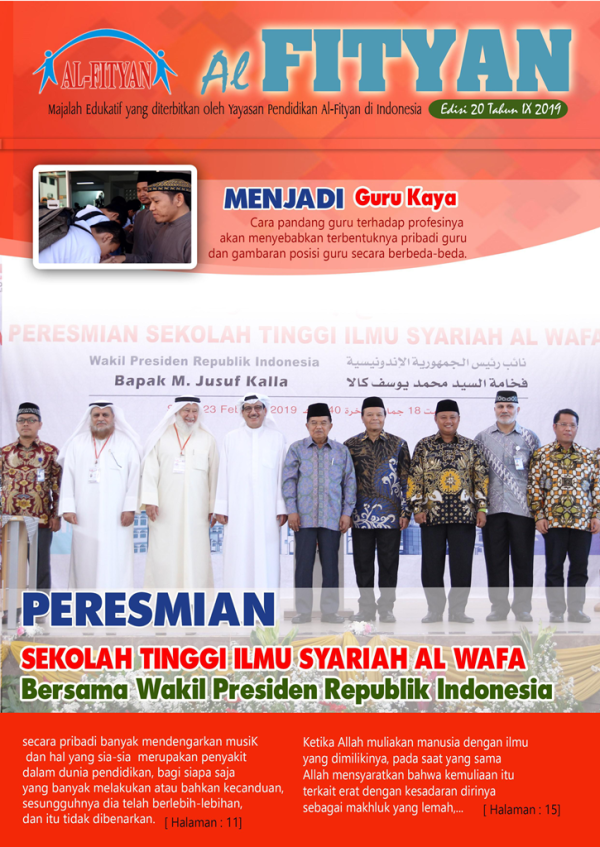 Majalah Al-Fityan Edisi 20 Tahun 2019