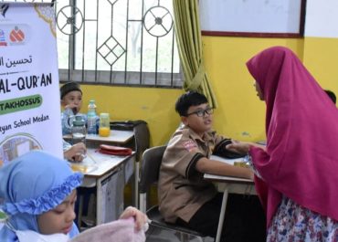 SDIT Al-Fityan Medan Sukses Gelar Tahsin Kelas Takhossus, Perkuat Bacaan Al-Qur'an Siswa