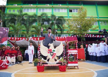 Semarak dan Khidmat, Al-Fityan School Gowa Teguhkan Semangat Persatuan pada Upacara HUT RI ke-80