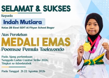 Ananda Indah Mutiara Raih Medali Emas Poomsae Pemula Taekwondo Se-Jabodetabek