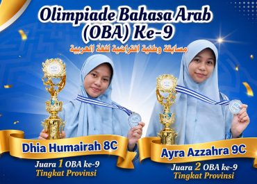 Berjaya di Tingkat Provinsi, Dua Siswi SMPIT Al-Fityan Gowa Borong Juara OBA Ke-9 dan Melaju ke Nasional