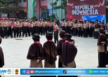 Latih Kemandirian dan Keterampilan Pramuka, SMPIT Al-Fityan School Medan Sukses Gelar Kemah Internal Kelas VII